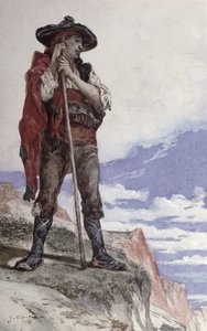 Contrabandista en los Pirineos de Georges Clairin